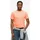 Superdry Classic Essential Kurzarm-T-Shirt Washed Dry Fluro Orange L