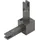Hettich Cadro Knoten 2-fach schwarz matt