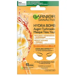 Garnier Skin Active Hydra Bomb Augen-Tuchmaske Orange Augenmaske 