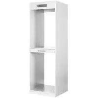 Möbel Kraft Waschmaschinenschrank 67 x 208 x 68 cm Weiß Metall