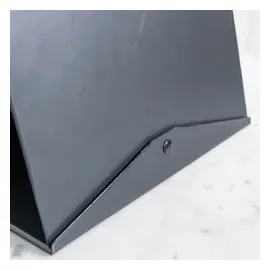 Rillstab A4 quer, Schwarz 10 hüllen,