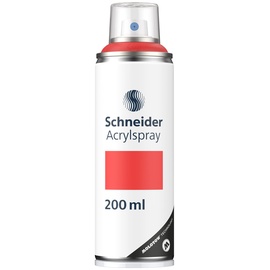 Schneider Schreibgeräte Paint-It 030 Supreme DIY Acrylspray Sprühfarbe Rot