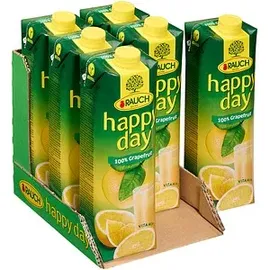 Happy Day Fruchtsaftkonzentrat Grapefruit 6x 1,0 l