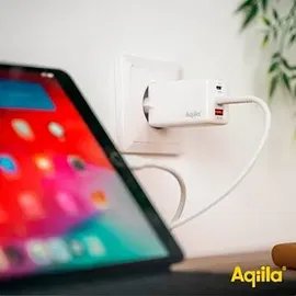aqiila Chargebird 67W USB-A, 2x USB-C Ladeadapter W3 weiß