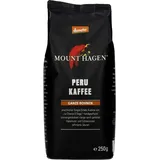 Mount Hagen Peru Kaffee ganze Bohnen 250 g