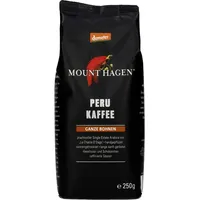 Mount Hagen Peru Kaffee ganze Bohnen 250 g