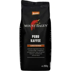 Mount Hagen Peru Kaffee ganze Bohnen 250 g