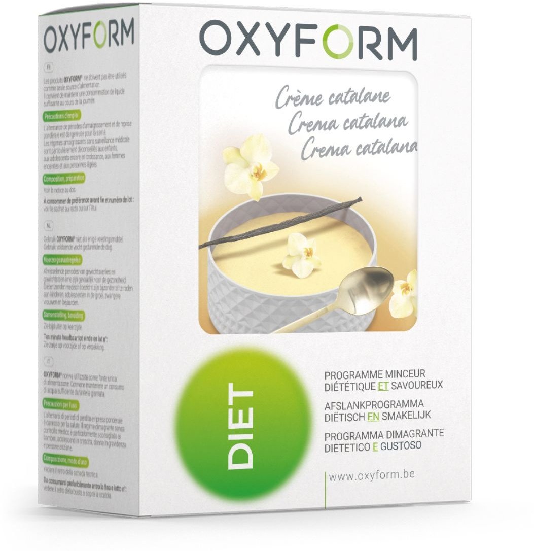 Oxyform Dessert Proteinreich CremaCatalana Beutel 12 St