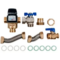 WOLF-Garten Wolf Rücklaufeinschichtset für BSP-W 600/800 mit Wärmepumpe FWS-2-80