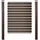 Mendler Windschutz WPC 182 x 9 cm Braun