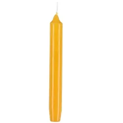 Kopschitz Kerzen Leuchterkerzen, Tafelkerzen, Haushaltskerzen Mais, 200 x Ø 25 mm, 12 Stück
