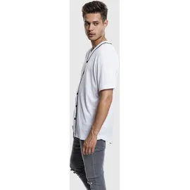 URBAN CLASSICS Baseball Mesh Jersey - schwarz),
