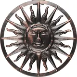 Hi Solarleuchte Metall Ø 40 cm 1 Stk bronze