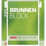 Brunnen Briefblock A5 blanko Grün