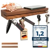 Astrein Schlüsselbrett, Schlüsselbrett aus Holz, Magnetisches Schlüsselbrett Eiche