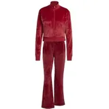 adidas Glam Velvet Trainingsanzug Rot XXS