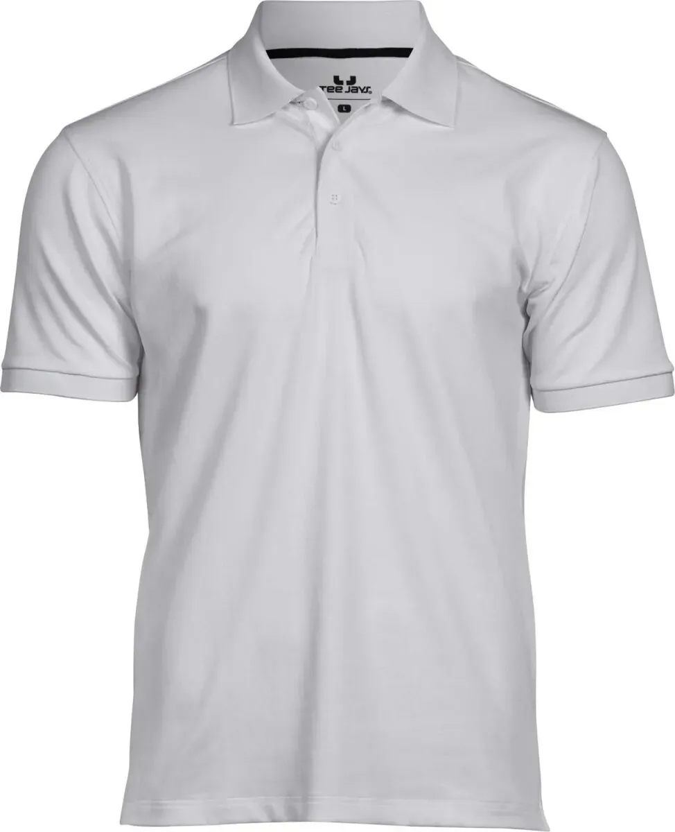 Tee Jays Herren Club Piqué Polo 7000 white XL