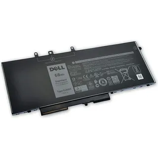 Dell Laptop-Batterie (4 Zellen, 8500 mAh), Notebook Akku, Schwarz