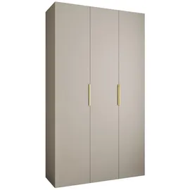 abiks möbel Drehtürenschrank COMO 140 x 245,5 x 40 cm Gold