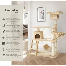 Tectake Marcel 105 x 60 x 141 cm beige