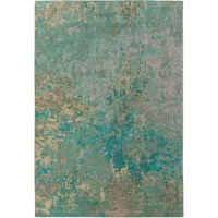 benuta pop Flachgewebeteppich, Türkis, Textil, Orientalisch, Rechteckig, 80x165 cm, Oeko-Tex® Standard 100, wasserabweisend, Teppiche & Böden, Teppiche, Flachgewebe-Teppiche