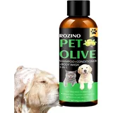 Suphyee Hundeshampoo,Pflegendes Duschgel für Hunde | Pflegezubehör, langanhaltende Hundesprays für stinkende Hunde und Welpen, Geruchsentfernung für weiches und glänzendes, 100 g