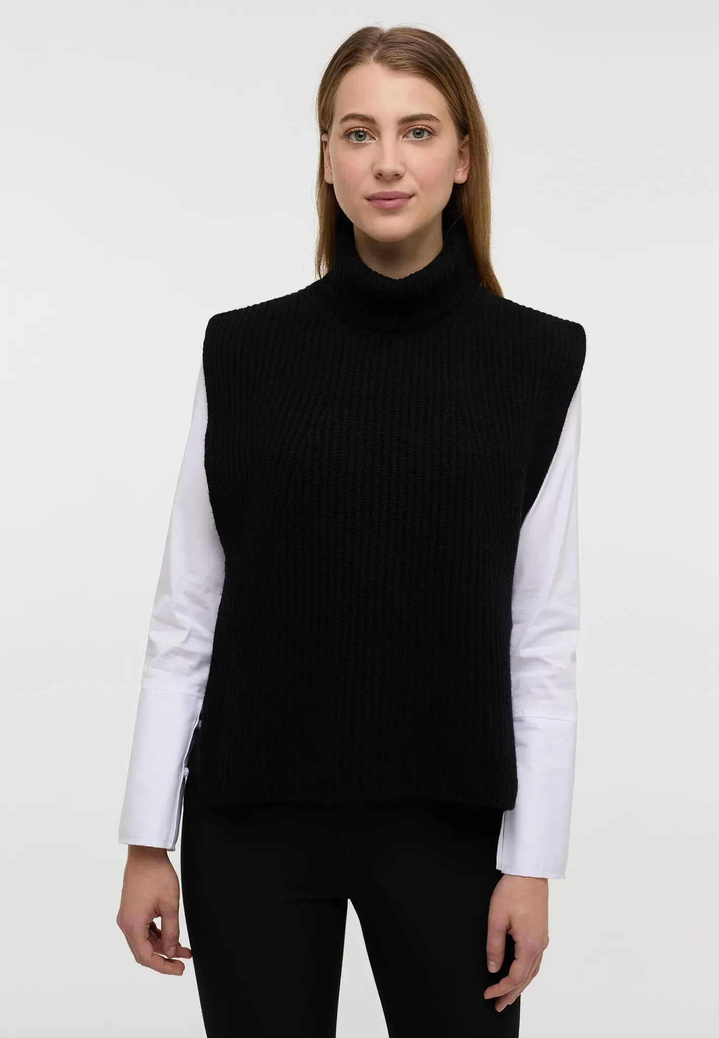 Eterna Rollkragenpullover Eterna schwarz M