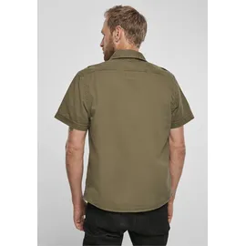 Brandit Textil Vintage Kurzarmhemd Olive M