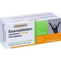 Ratiopharm Eisentabletten-ratiopharm 100mg Filmtabletten