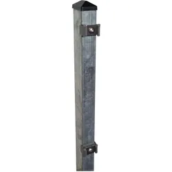 Fa-Bausysteme Zaunpfosten Feuerverzinkt Klemmplättchen Höhe: 1030 mm