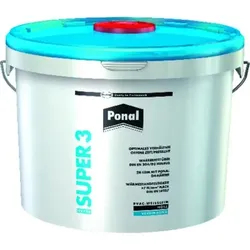 Super 3 PVAc Holzleim weiß wasserfest, alterungsbeständig 5kg Eimer - weiß