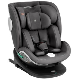 KIKKABOO Kindersitz i-Drive i-Size (40-150cm) Isofix Top Tether, Kopfstütze, SPS grau