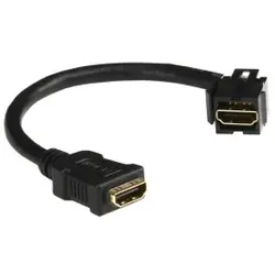 Schneider Electric INS64220 HDMI Kabel ohne Abdeckung zur Verwendung mit Befest: CYB-DP Typ: HDMI-Kabel