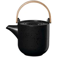 Asa Selection Teekanne COPPA kuro Schwarz, - LBH 14.50x10.70x12