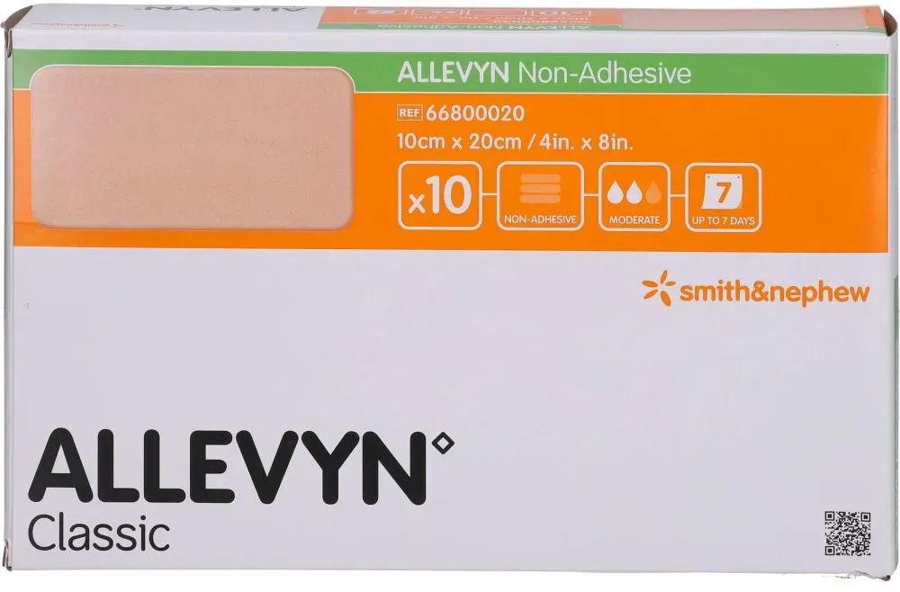 ALLEVYN non Adhesive 10x20 cm Wundverband 10 St