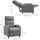 Homcom Relaxsessel Fernsehsessel mit Liegefunktion Leinenoptik 67 x 98 x 87 cm Grau