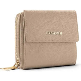 lazarotti Bologna Geldbörse Damen Portemonnaie beige
