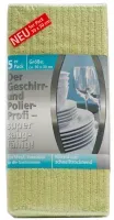 Gözze Polier- und Gerschirrtücher, 30 x 30 cm 60013-80-3030 , 1 Packung = 5 Stück, limonengrün