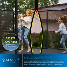 Kesser Gartentrampolin 244 cm orange