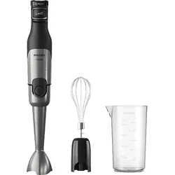 PHILIPS HR2682/00 5000 Series Edelstahlklinge, variable Geschwindigkeit Stabmixer Schwarz/Edelstahl (1200 Watt)