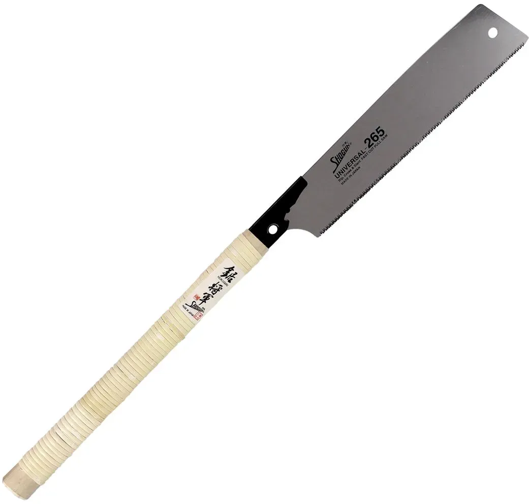 Shogun Japansäge Universal Holz Zugsäge langer Holzgriff ( OK-265RC ) Klinge 265 mm - Made in Japan