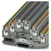 Phoenix Contact Schutzleiter-Reihenklemme 5, 2 mm, grau PT 2,5-PE/L/N
