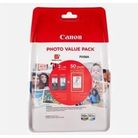 Canon PG-560XL schwarz + CL-561XL CMY