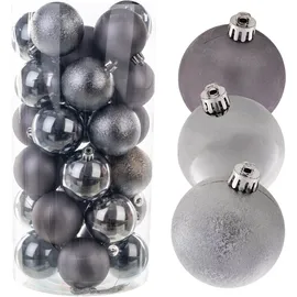 Kadax Set Mit 30 Kugeln 6cm Gif7238 Graphit K11240 - Kadax