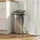Homcom Sensor-Mülleimer 33 l Silber