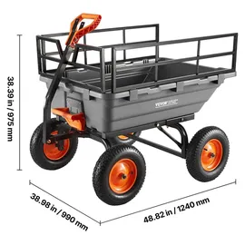 Vevor Bollerwagen 680 kg Kippbar