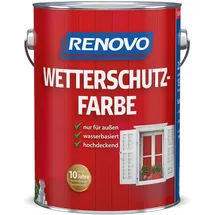 BRILLUX Wetterschutzfarbe Nussbraun seidenglänzend 2,5 l