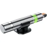 Premium Auto Pro X2 Original Adac für Autoscheiben Notfallhammer Sicherheitshammer Auto Mit Verdeckter Klinge Zum Durchtrennen Von Gurten Und Glasbruch Für Notfälle Auf Reisen (Silber,1 Stück)