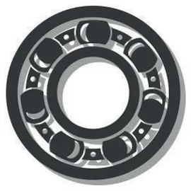 SKF Rillenkugellager 608 -ZZC3