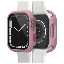 Otterbox Eclipse Bumper mit integrierter Displayschutzglas für Apple Watch Series 9/8/7 - 45mm, gehärtetes Glas, stoßfeste, sturzsichere und schlanke Schutzhülle für Apple Watch, Rosa